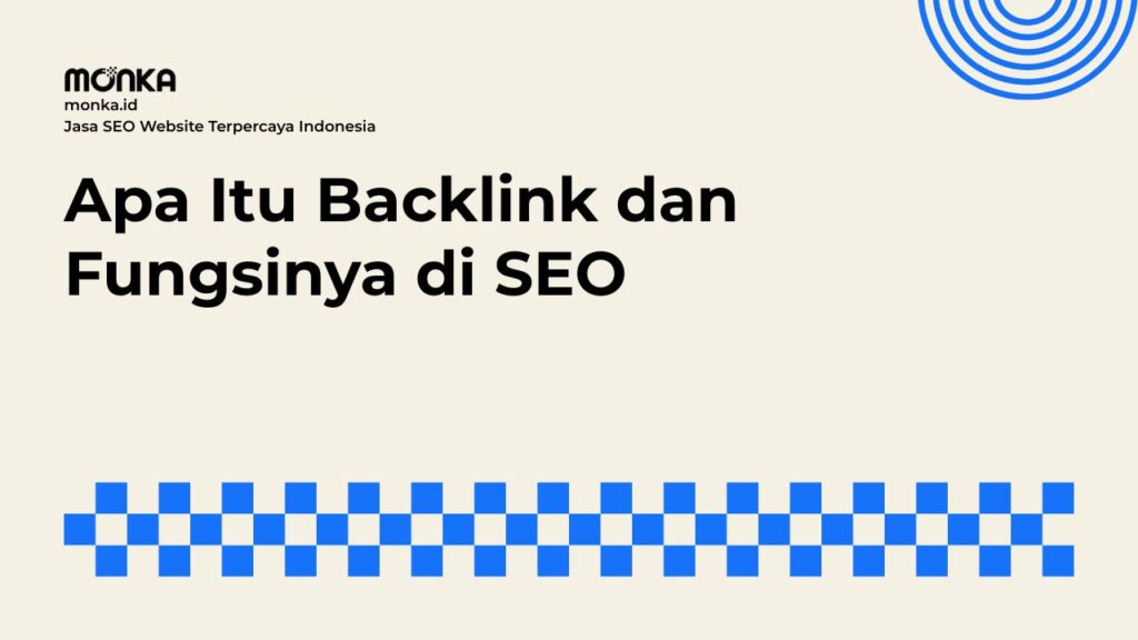 Fungsi Strategis Backlink