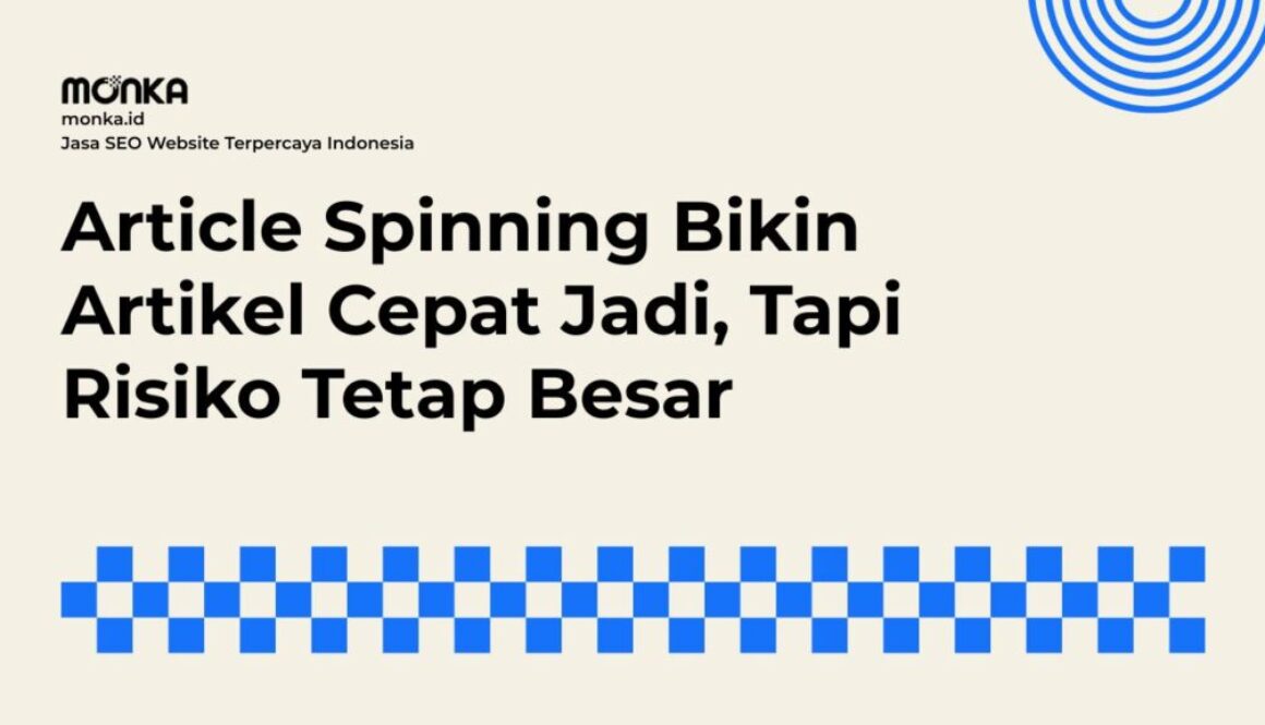 Cara Menghindari Taktik Article Spinning
