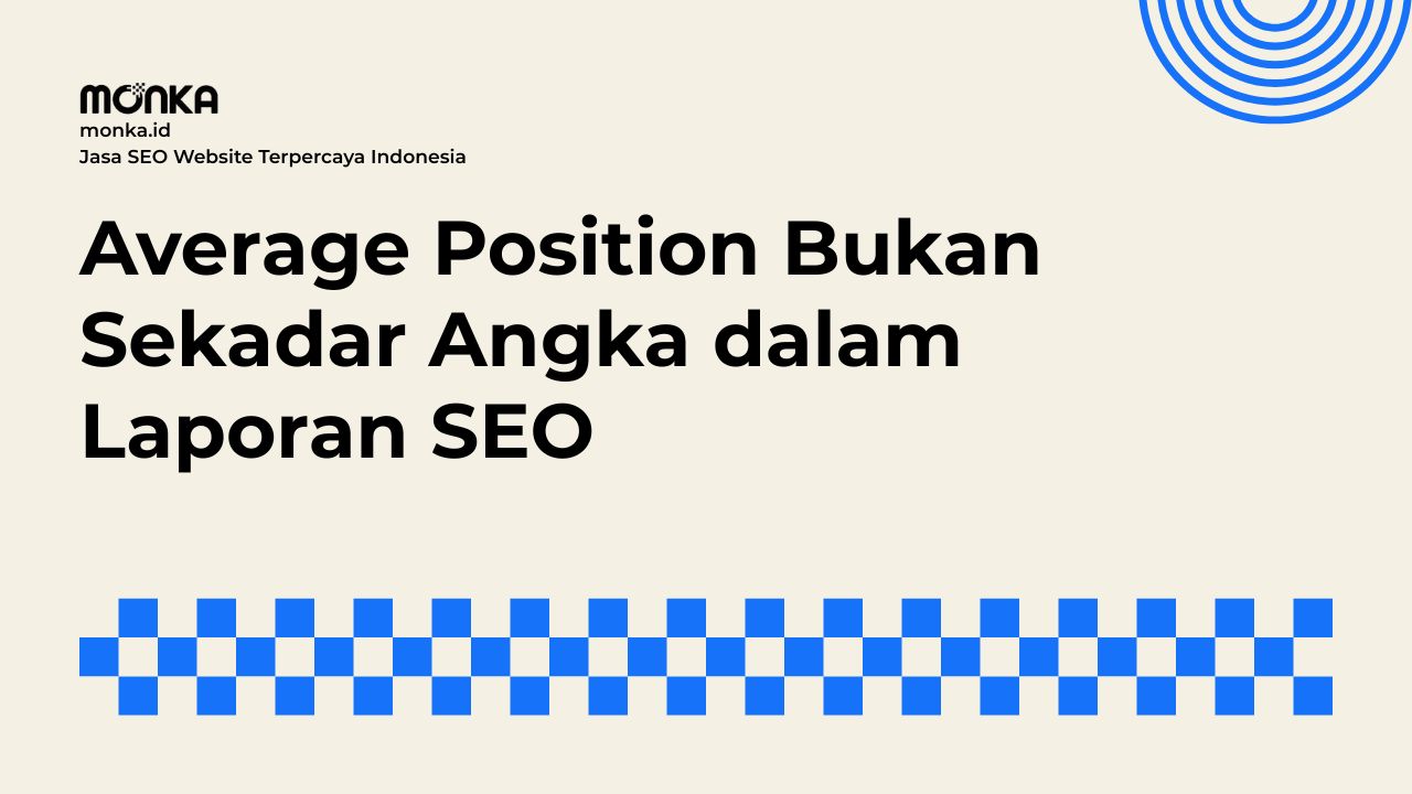 Menghitung Data Average Position Website