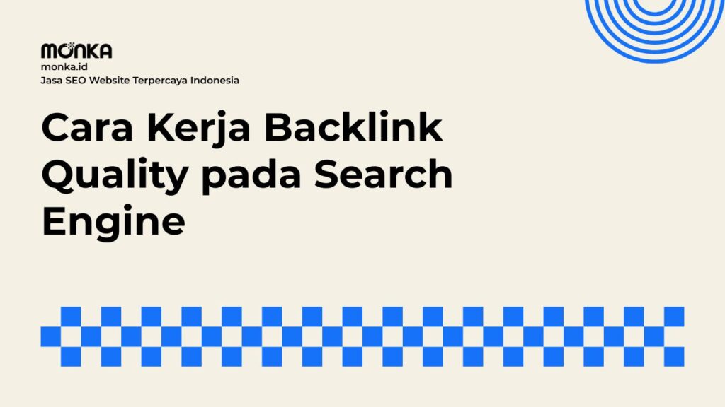 Bobot Nilai dari Backlink Quality
