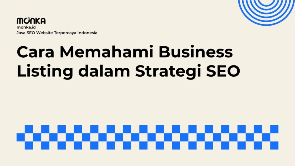 Business Listing Menjadi Kunci Utama