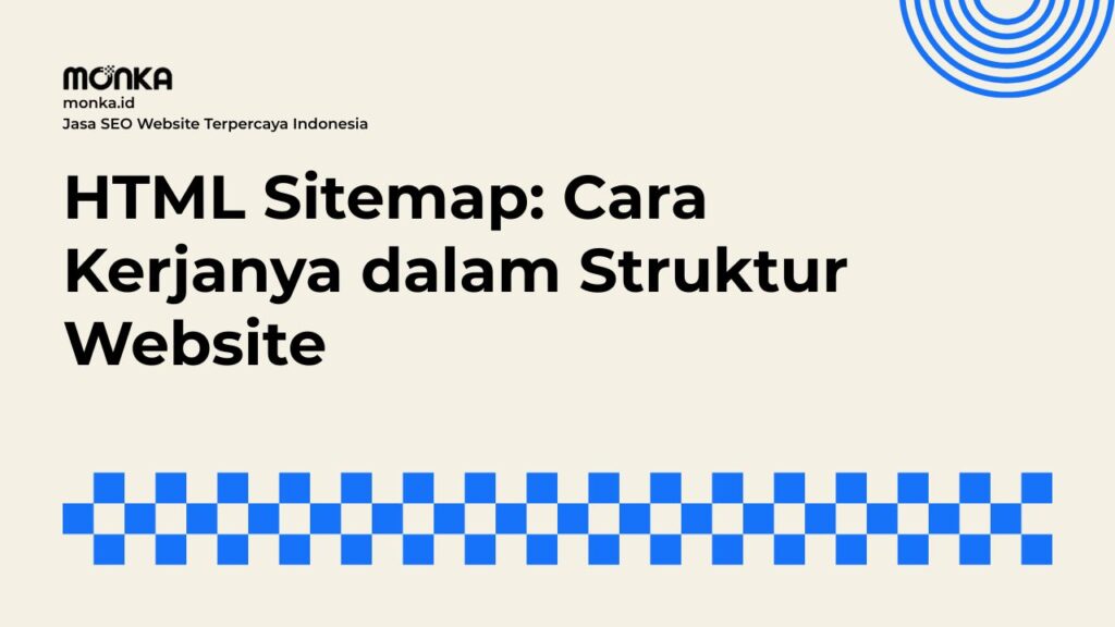 Cara Kerja HTML Sitemap