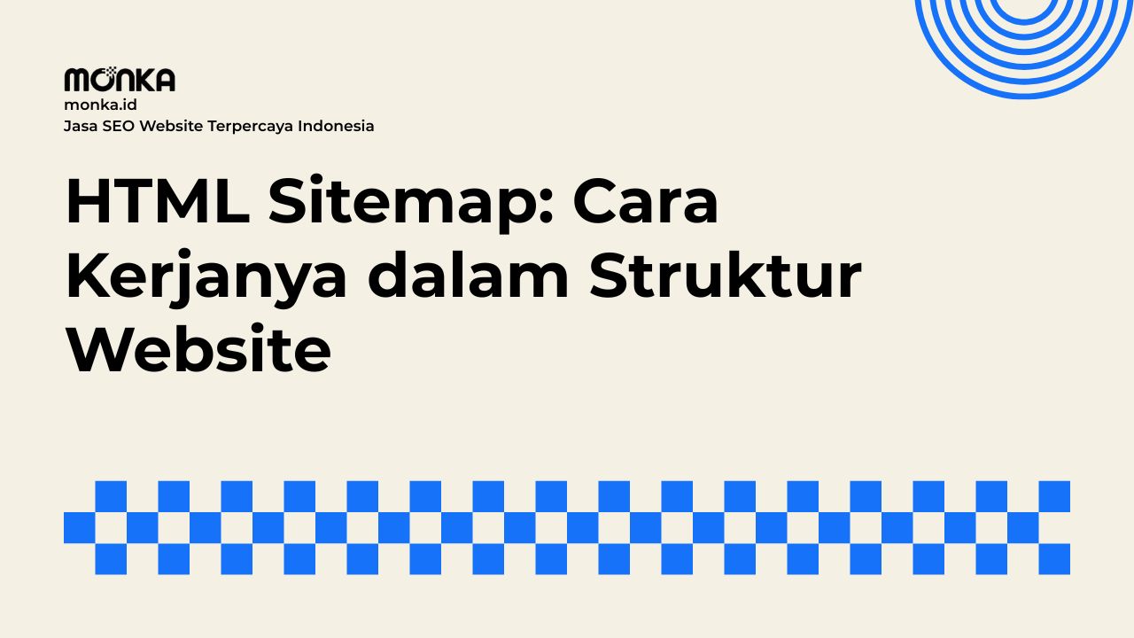 Cara Kerja HTML Sitemap